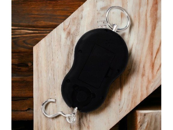 WAGA HAKOWA BAGAŻ, RYBY LCD - czarny - bez baterii