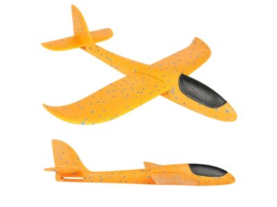 AMOLOT ZABAWKA STYROPIANOWY SZYBOWIEC RZUTKA 47 CM - pomarańczowy