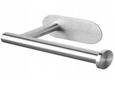 UCHWYT NA PAPIER TOALETOWY 16x8CM - srebrny