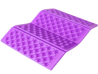 MATA DO SIEDZENIA SKŁADANA - fioletowy