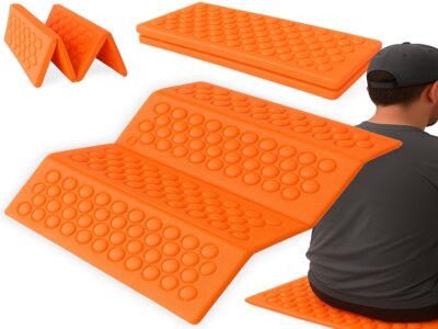 MATA DO SIEDZENIA SKŁADANA - pomarańczowy