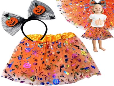 STRÓJ PRZEBRANIE NA HALLOWEEN DYNIA