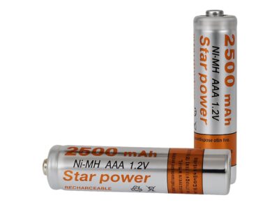 4szt x AKUMULATORKI BATERIA AAA MALE 2500mAh R3