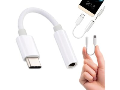 ADAPTER KABEL USB-C DO GNIAZDA SŁUCHAWEK MINI JACK