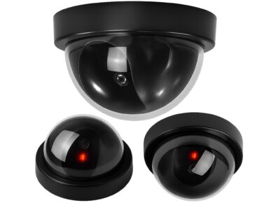 ATRAPA KAMERY PRZEMYSŁOWEJ KAMERA KOPUŁKA DIODA