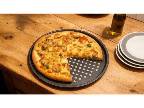 BLACHA FORMA DO PIECZENIA PIZZY BLASZKA TACA 33CM