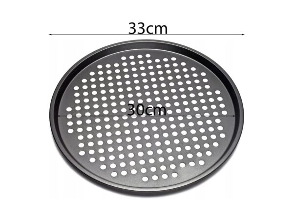 BLACHA FORMA DO PIECZENIA PIZZY BLASZKA TACA 33CM