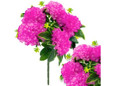 CHRYZANTEMA BUKIET 5 KWIATÓW 59cm - różowy