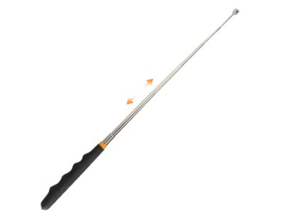 CHWYTAK TELESKOPOWY MAGNES Z LATARKĄ LED