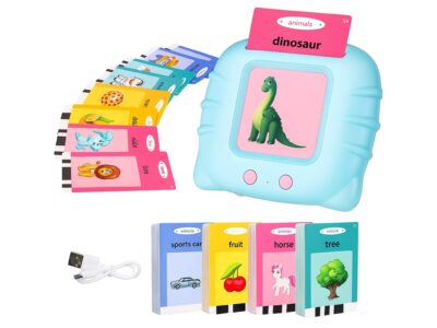 CZYTNIK KART DO NAUKI JĘZYKA ANGIELSKIEGO - niebieski kot