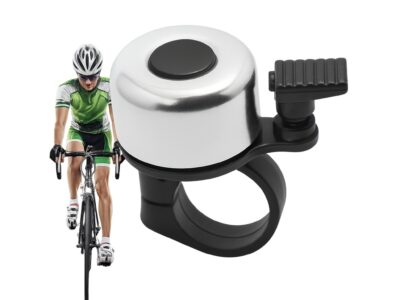 DZWONEK DO ROWERU - srebrny