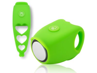 DZWONEK ROWEROWY ELEKTRYCZNY - zielony
