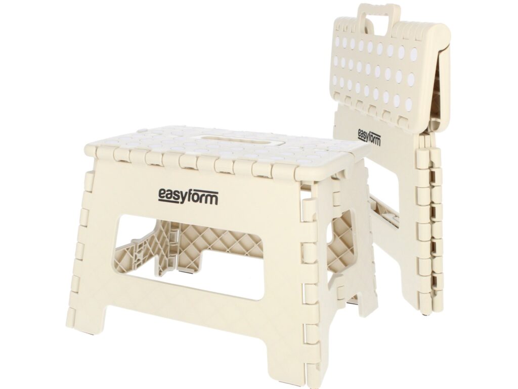 EASYFORM TABORET STOŁEK SKŁADANY 22CM - beżowy