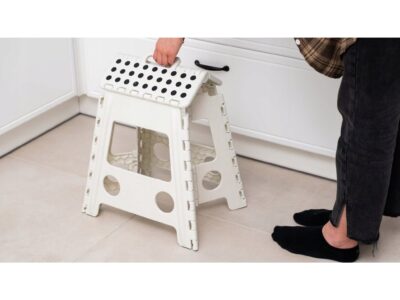 EASYFORM TABORET STOŁEK SKŁADANY 39CM - biały