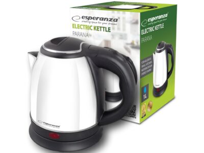 ESPERANZA CZAJNIK ELEKTRYCZNY PARANA 1.0 L - biały