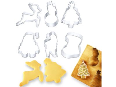 FOREMKI DO WYKRAWANIA PIERNIKÓW 6SZT