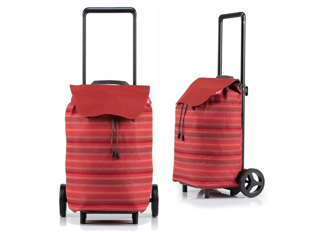 GIMI EASY WÓZEK NA ZAKUPY/EASY RED GM-168418 8001244025721