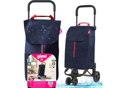 GIMI NEW TWIN WÓZEK NA ZAKUPY/NEW TWIN BLUE GM-169326 8001244025936