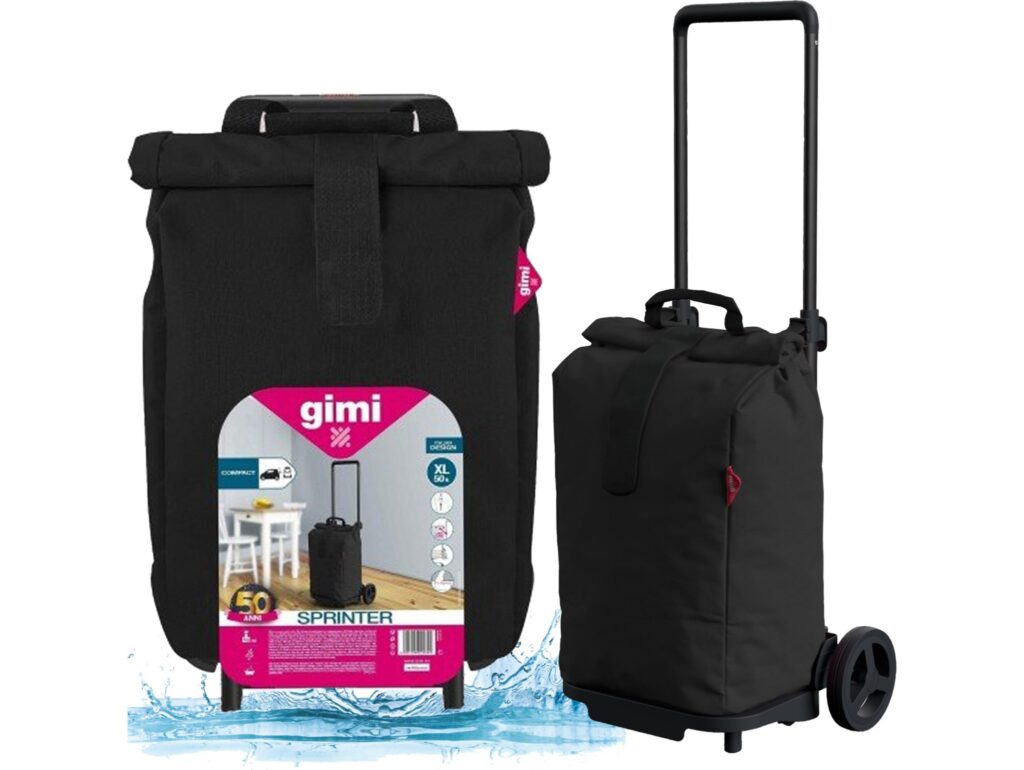 GIMI SPRINTER VIOLET WÓZEK NA ZAKUPY/SPRINTER BLACK GM-168407 8001244025844