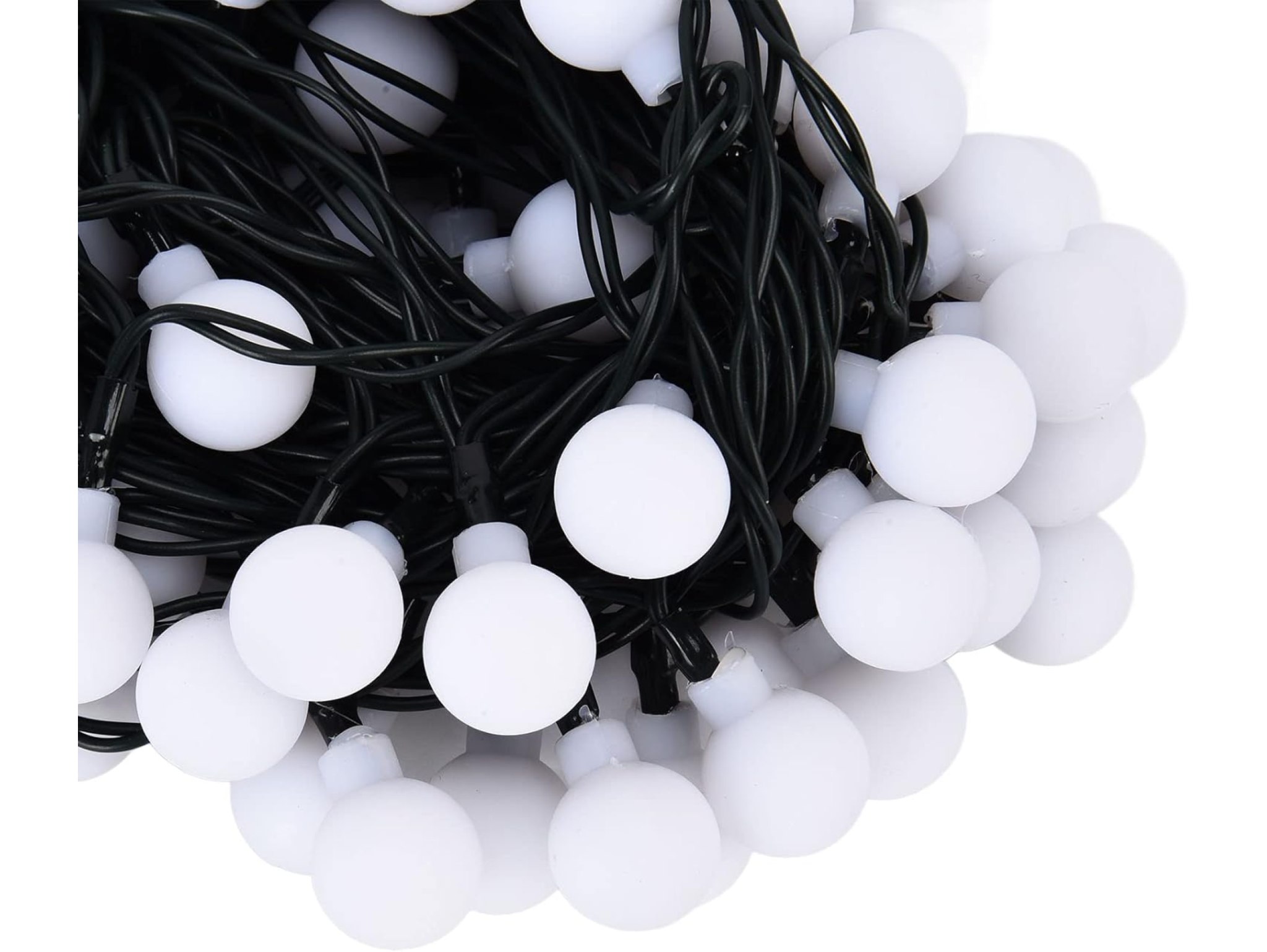 GIRLANDA OGRODOWA SOLARNA KULE 7m 50xLED