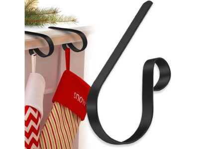 HAK HACZYK WIESZAK NA SKARPETĘ MIKOŁAJA 13x7CM - czarny