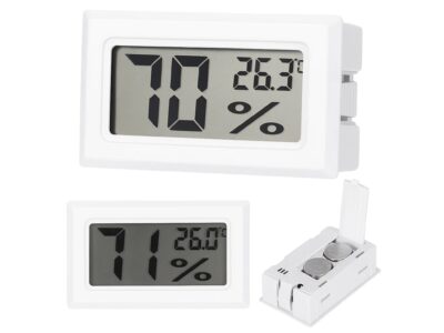 HIGROMETR TERMOMETR BEZ SONDY - biały