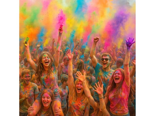 HOLI POWDER KOLORY PROSZEK FESTIWAR KOLORÓW 10SZT