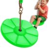 HUŚTAWKA KWIATEK DYSK OKRĄGŁA - zielony