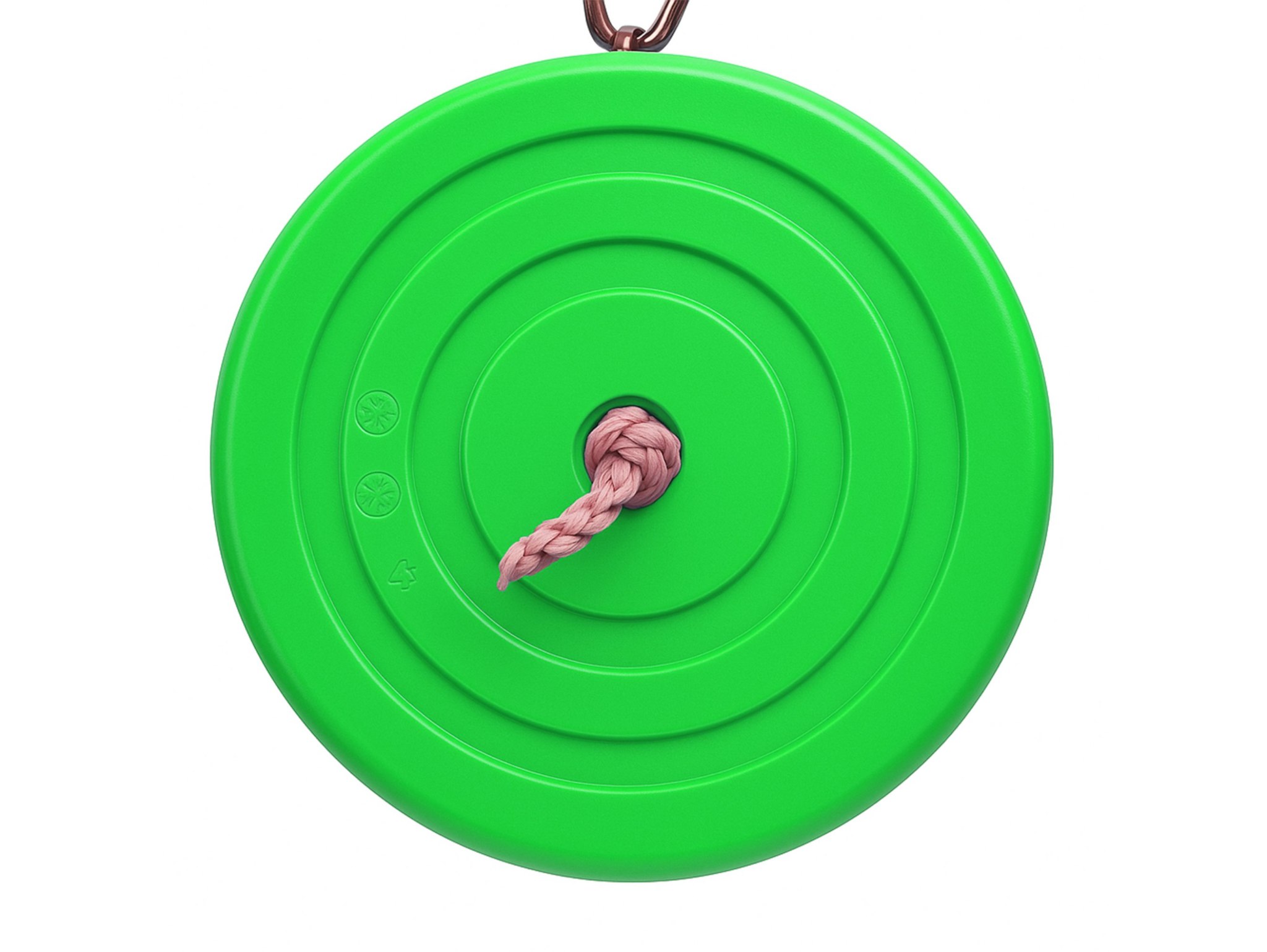 HUŚTAWKA KWIATEK DYSK OKRĄGŁA - zielony