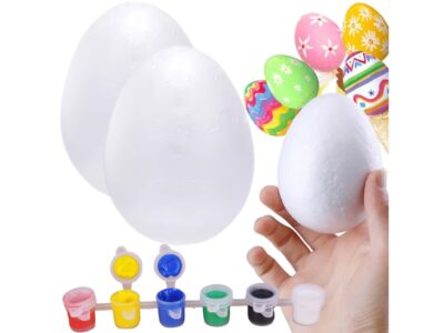 JAJKA STYROPIANOWE DO MALOWANIA 2SZT