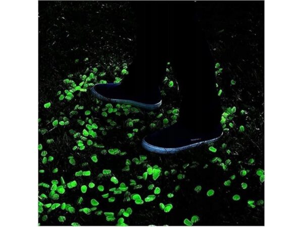 KAMIENIE ŚWIECĄCE FLUORESCENCYJNE 100szt - zielone
