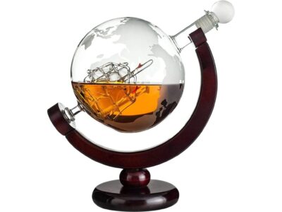 KARAFKA SZKLANA NA STOJAKU