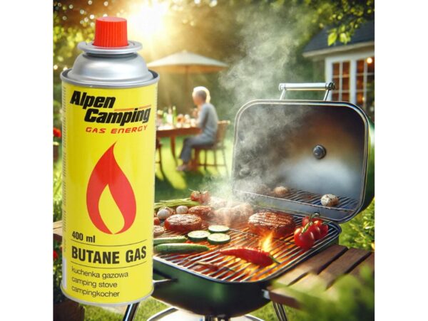 KARTUSZ WKŁAD GAZOWY NABÓJ KUCHENKA PALNIK 400ML