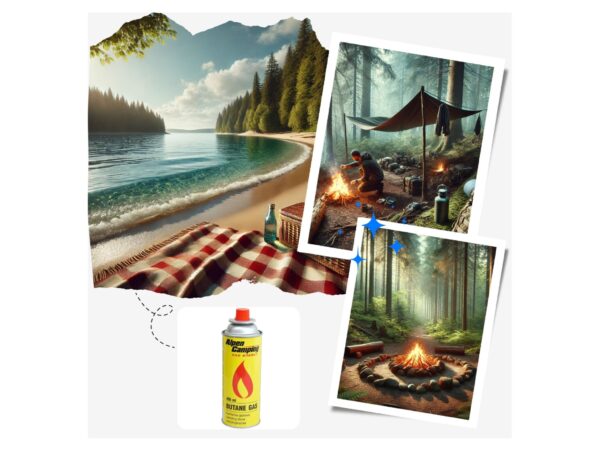 KARTUSZ WKŁAD GAZOWY NABÓJ KUCHENKA PALNIK 400ML