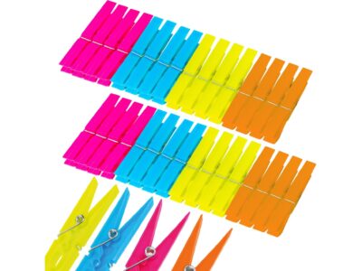 KLAMERKI PLASTIKOWE DO PRANIA SPINACZE 32SZT