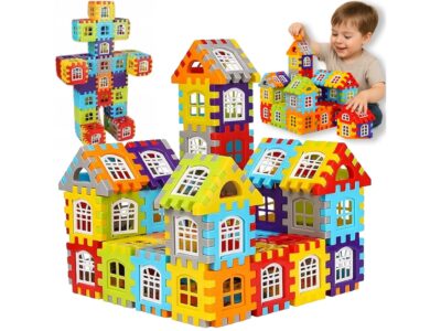 KLOCKI KONSTRUKCYJNE WAFLE 100SZT ZESTAW