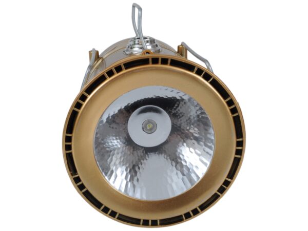 LAMPA KEMPINGOWA SOLAR AKUMULATOR 2w1 - złoty