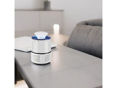 LAMPA NA OWADY UV NA USB - 16x11,5cm biało-czarny