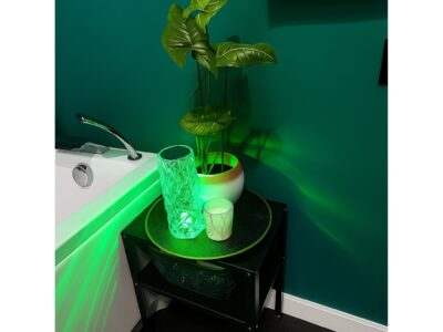 LAMPA ROSE DIAMOND DOTYKOWA +PILOT 22cm