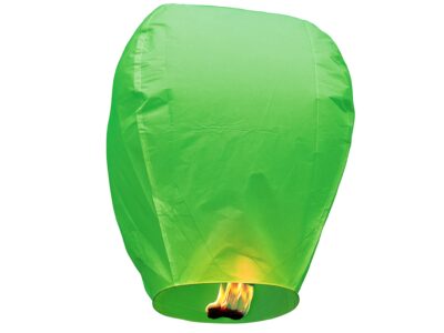 LAMPION SZCZĘŚCIA LATAJĄCY - zielony