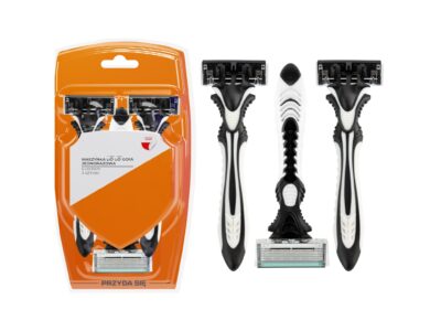 MASZYNKA JEDNORAZOWA 6 OSTRZY 3SZT