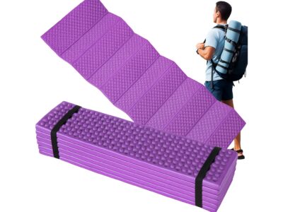 MATA SKŁADANA KARIMATA 180x60 - fioletowy