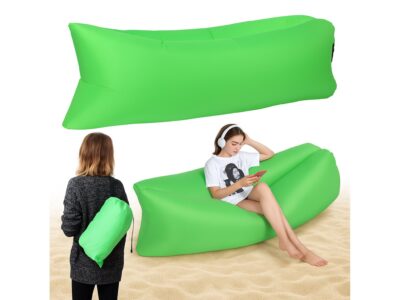 MATERAC SOFA NADMUCHIWANA LAZY BAG AIR SOF - zielony