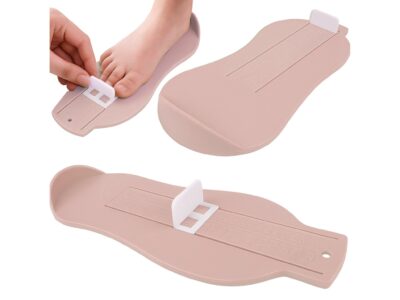 MIARKA DO POMIARU STÓP DZIECKA 22,7x8,6cm - różowy