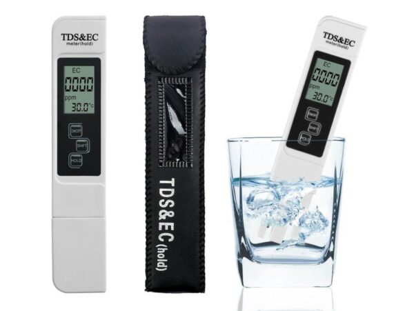 MIERNIK TWARDOŚCI WODY TDS EC TEMP OSMOZA TESTER