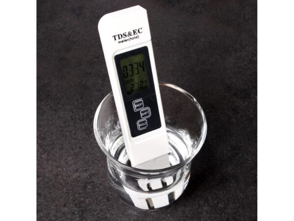 MIERNIK TWARDOŚCI WODY TDS EC TEMP OSMOZA TESTER