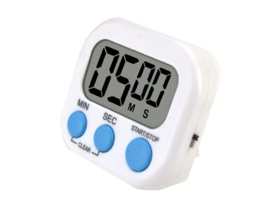 MINUTNIK KUCHENNY NA MAGNES - biały