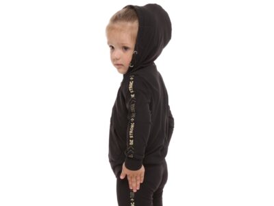 MORAJ BLUZA DZIEWCZĘCA - czarny 110-116