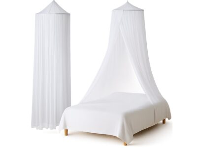 MOSKITIERA BALDACHIM NAD ŁÓŻKO SIATKA OWADY KOMARY