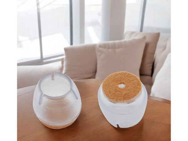 NAKŁADKI NA NOGI MEBLE 16SZT - 12-16mm